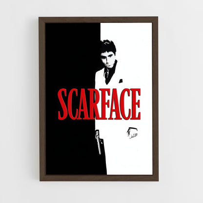 ap-scarface-11 cadre Bois foncé