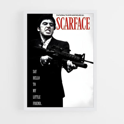 ap-scarface-4 cadre Blanc