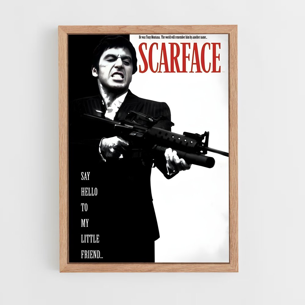 ap-scarface-4 cadre Bois clair