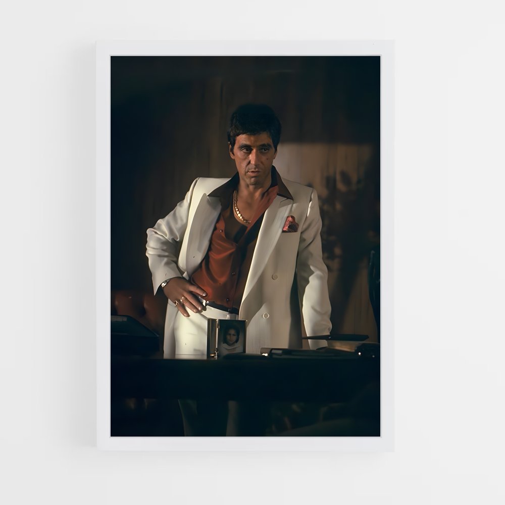 ap-scarface-8 cadre Blanc