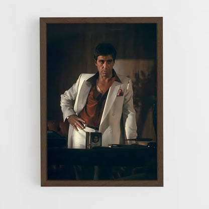 ap-scarface-8 cadre Bois foncé