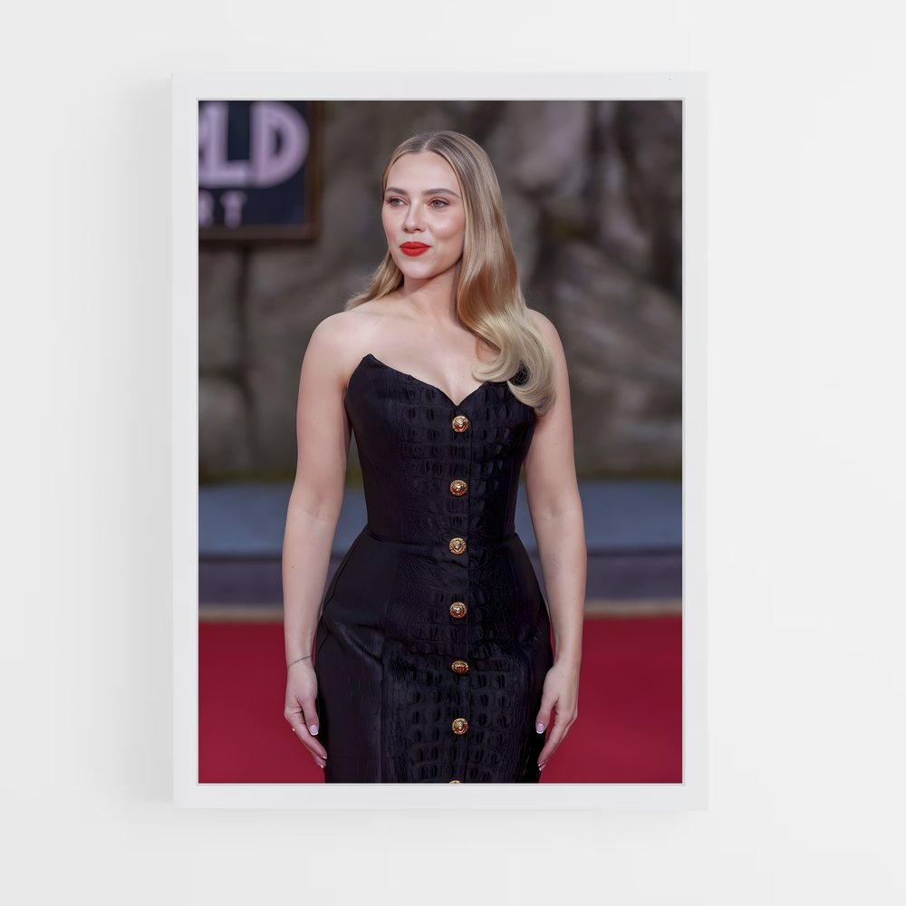 ap-scarlett johansson-10 cadre Blanc
