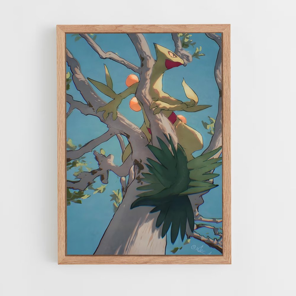 ap-sceptile-1 cadre Bois clair