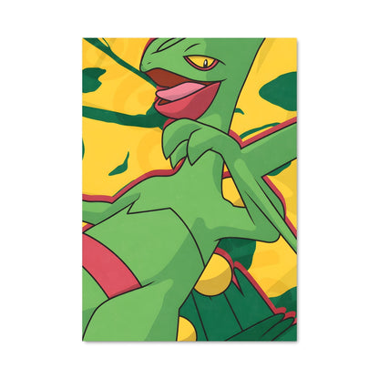 Poster Sceptile Émeraude