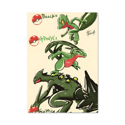 Poster L'Œil de Sceptile
