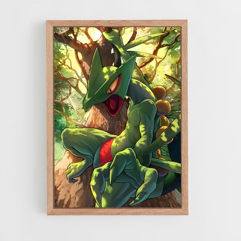 ap-sceptile-4 cadre Bois clair