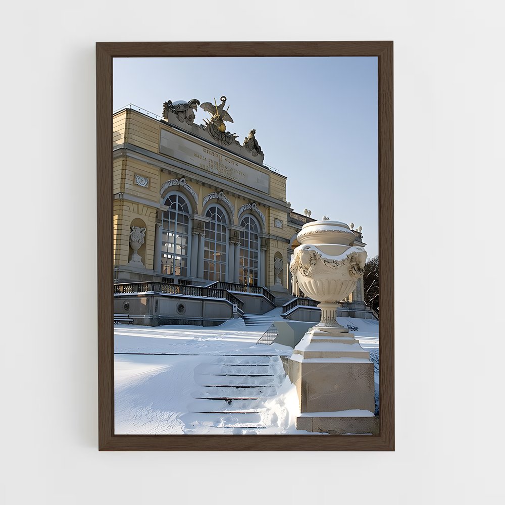 ap-schonbrunn palace-2 cadre Bois foncé