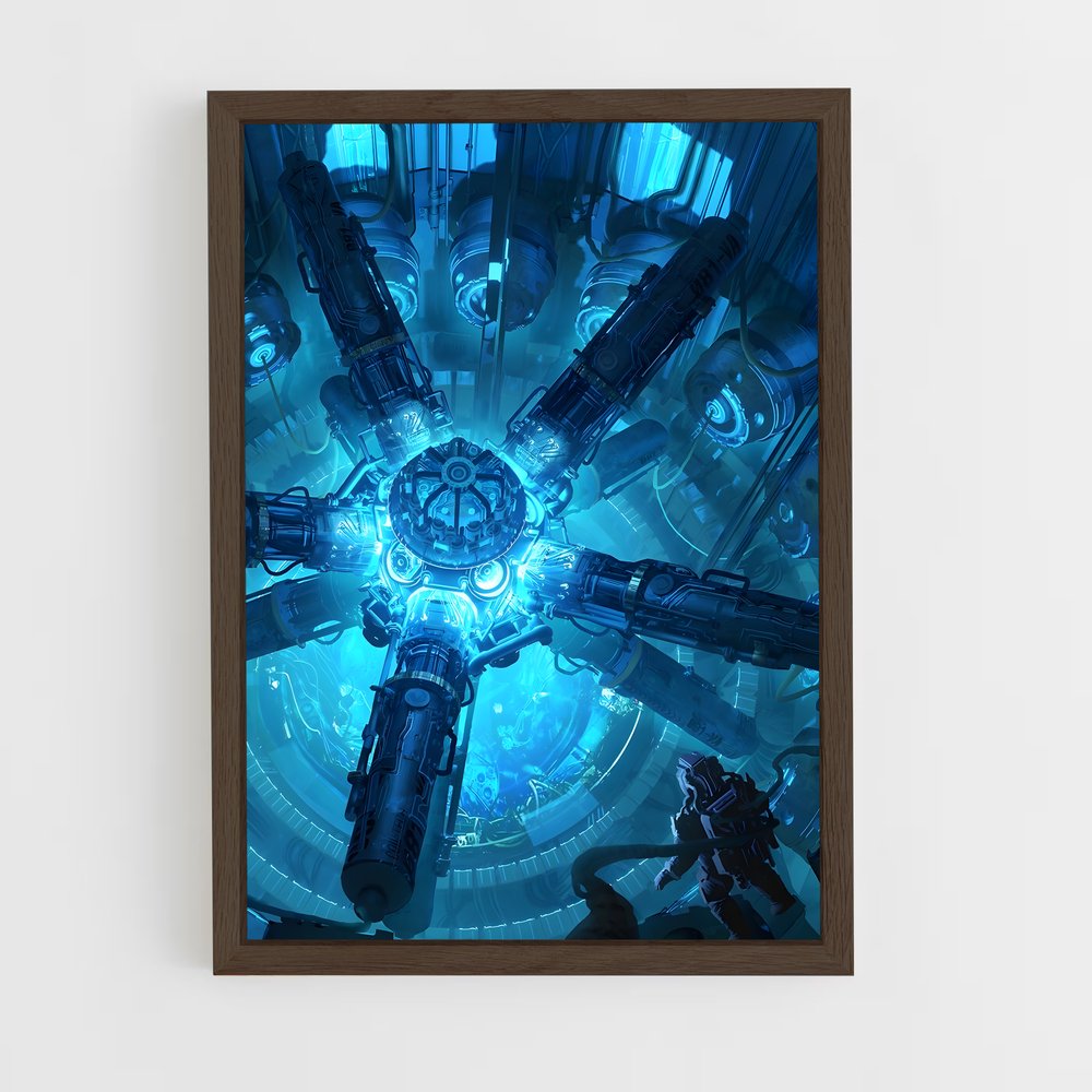 ap-sci-fi-4 cadre Bois foncé