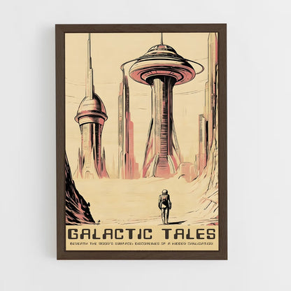 ap-sci fi art-2 cadre Bois foncé