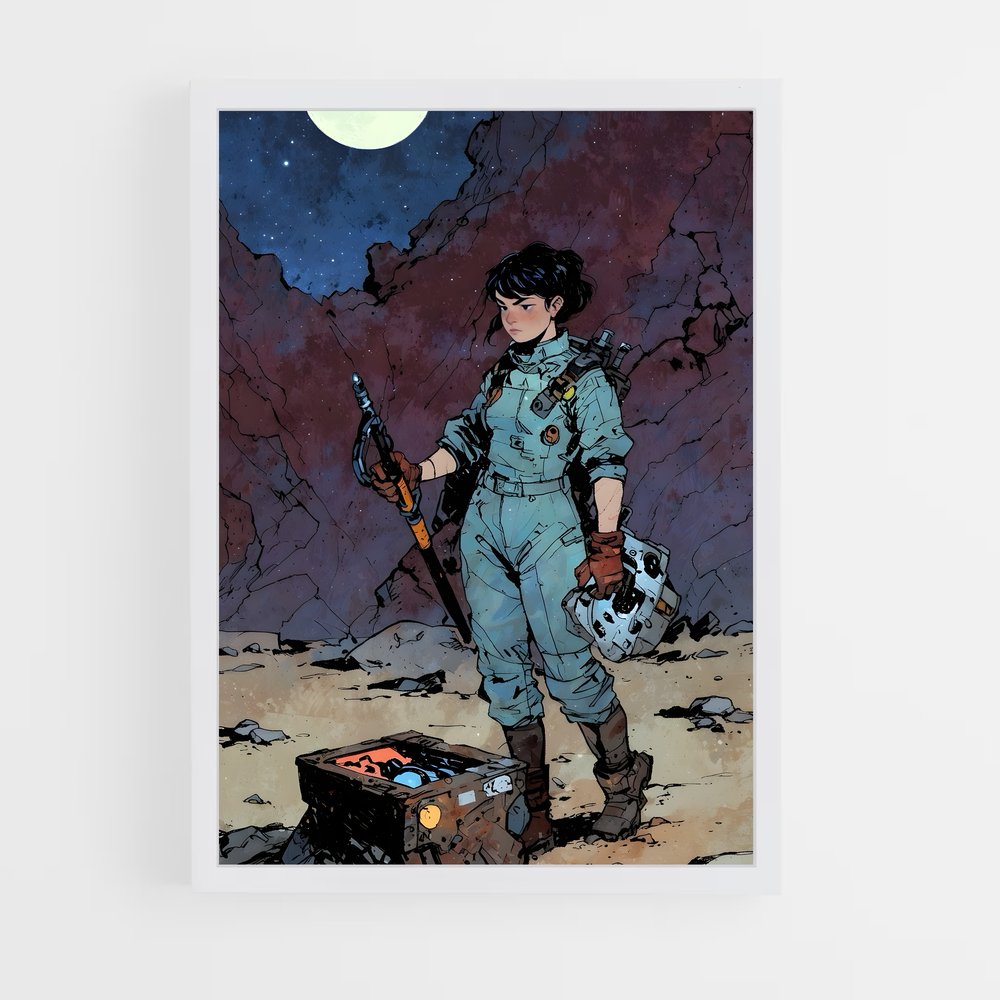 ap-sci fi art-5 cadre Blanc