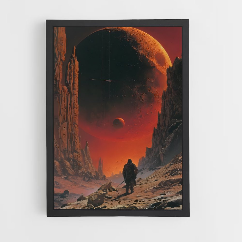 ap-sci fi art-8 cadre Noir