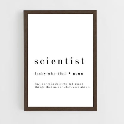 ap-scientist-4 cadre Bois foncé