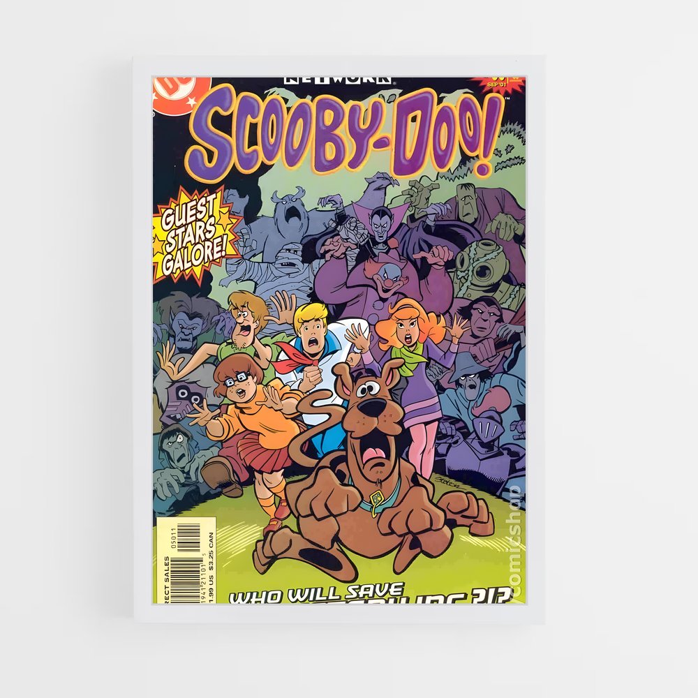 ap-scooby-doo-6 cadre Blanc