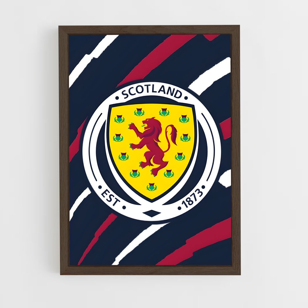 ap-scotland national football team-4 cadre Bois foncé