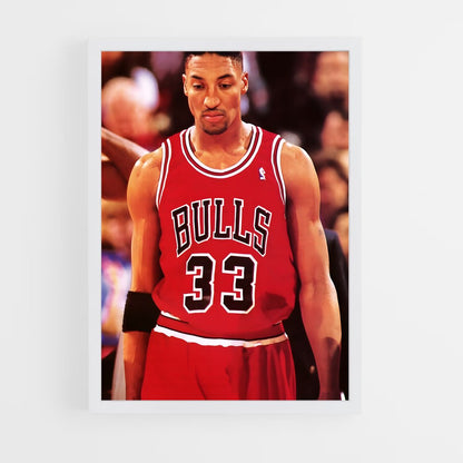 ap-scottie pippen-6 cadre Blanc
