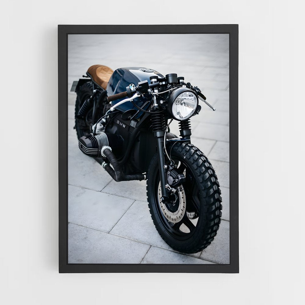 ap-scrambler cafe racer-5 cadre Noir