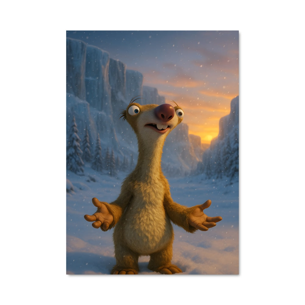 Poster Ourson des Neiges