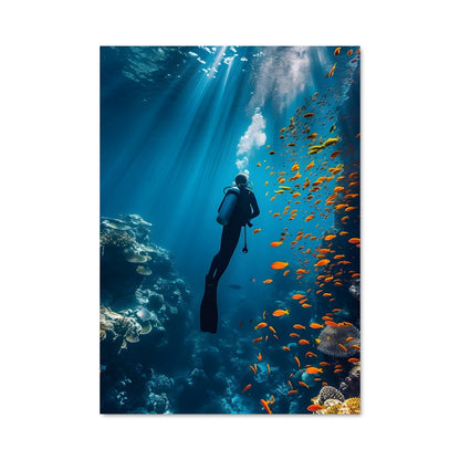 Poster Scuba diving 67926