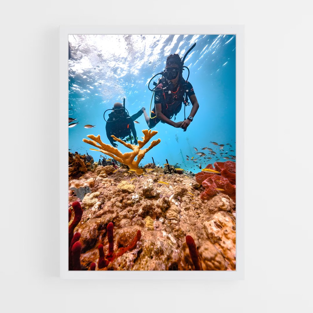ap-scuba diving-4 cadre Blanc