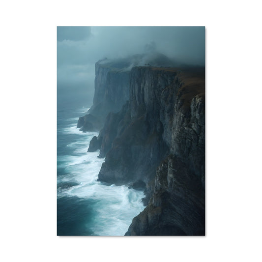 Poster Falaises Maritimes