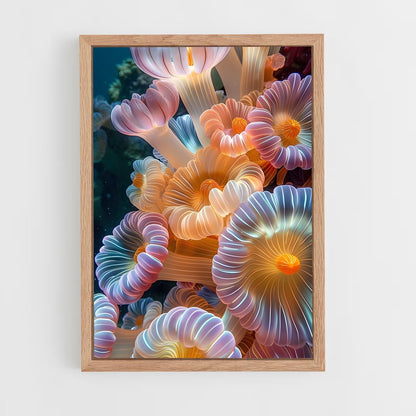 ap-sea anemone-1 cadre Bois clair