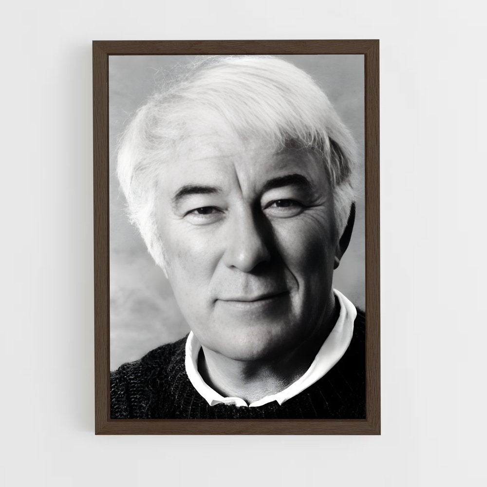 ap-seamus heaney-2 cadre Bois foncé