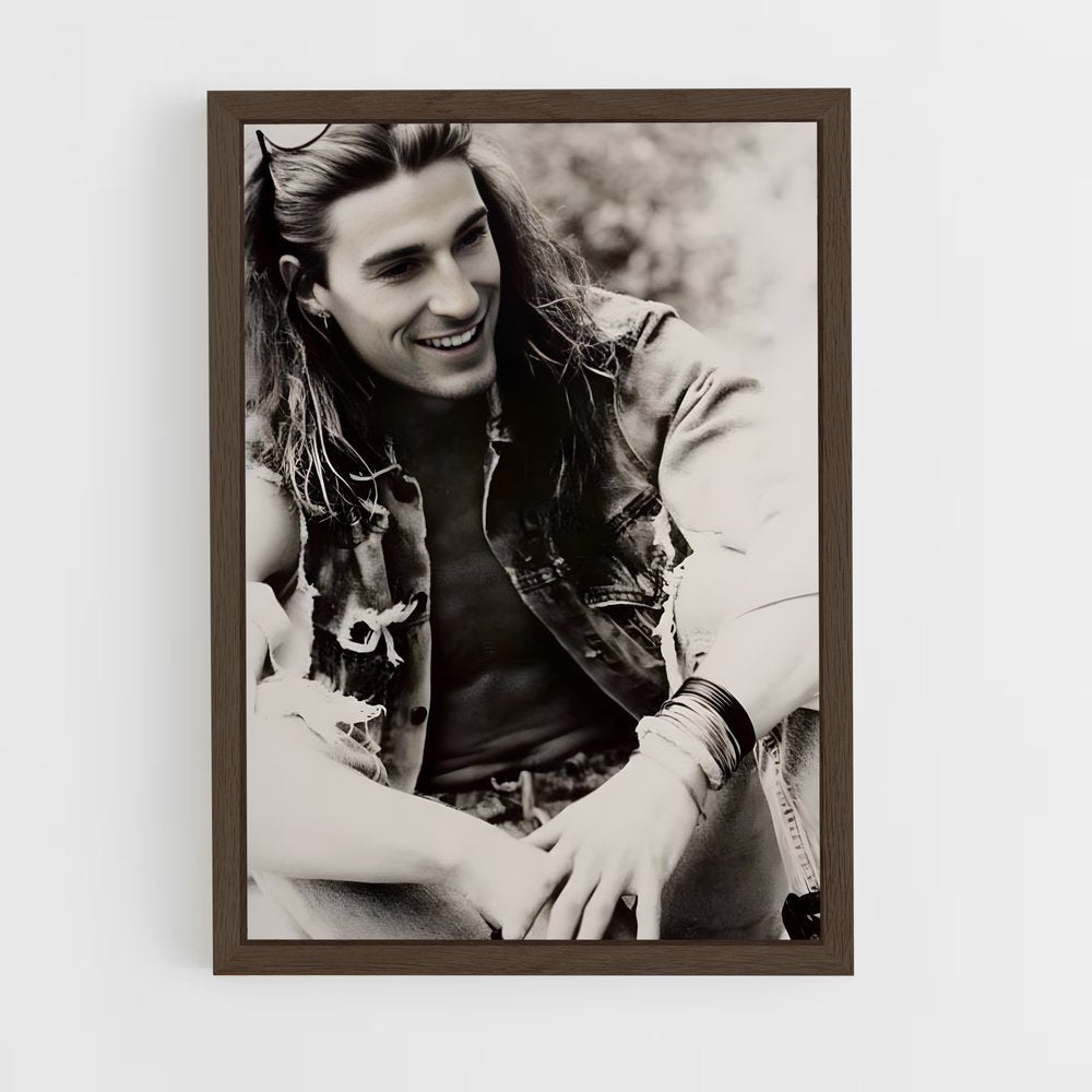 ap-sean kinney-4 cadre Bois foncé