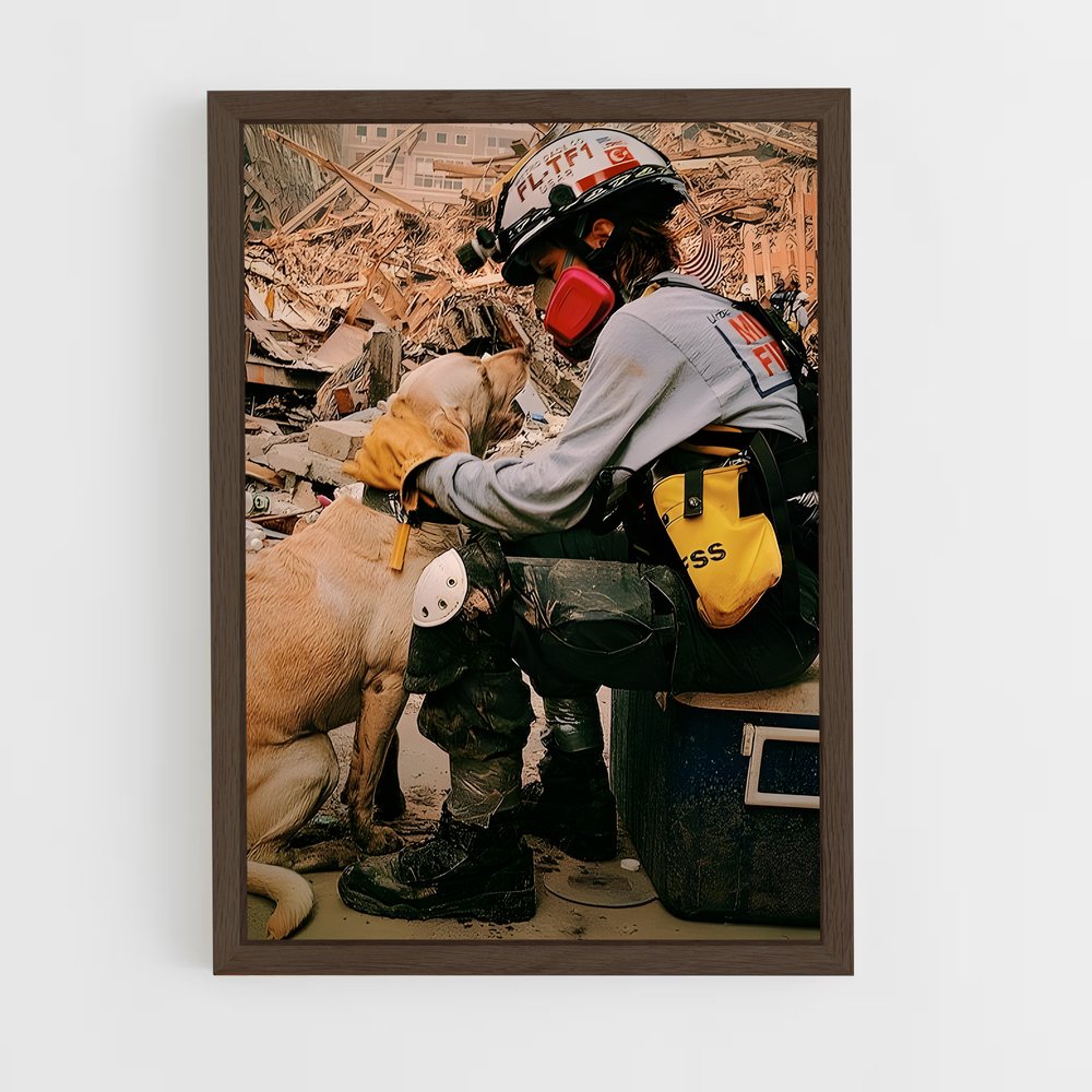 ap-search rescue-3 cadre Bois foncé