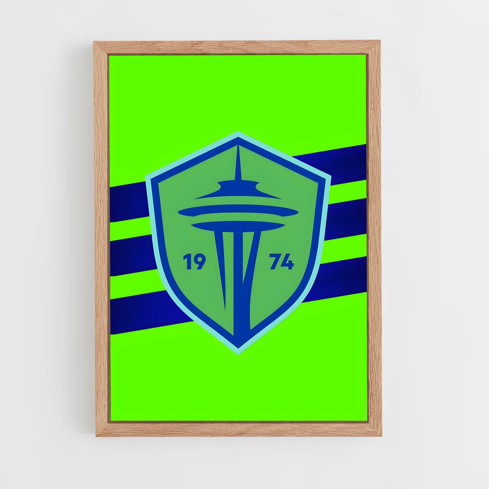 ap-seattle sounders fc-4 cadre Bois clair
