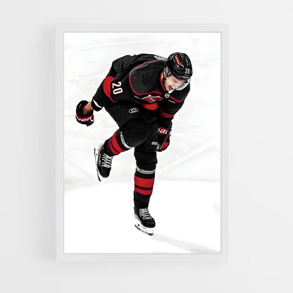 ap-sebastian aho-4 cadre Blanc