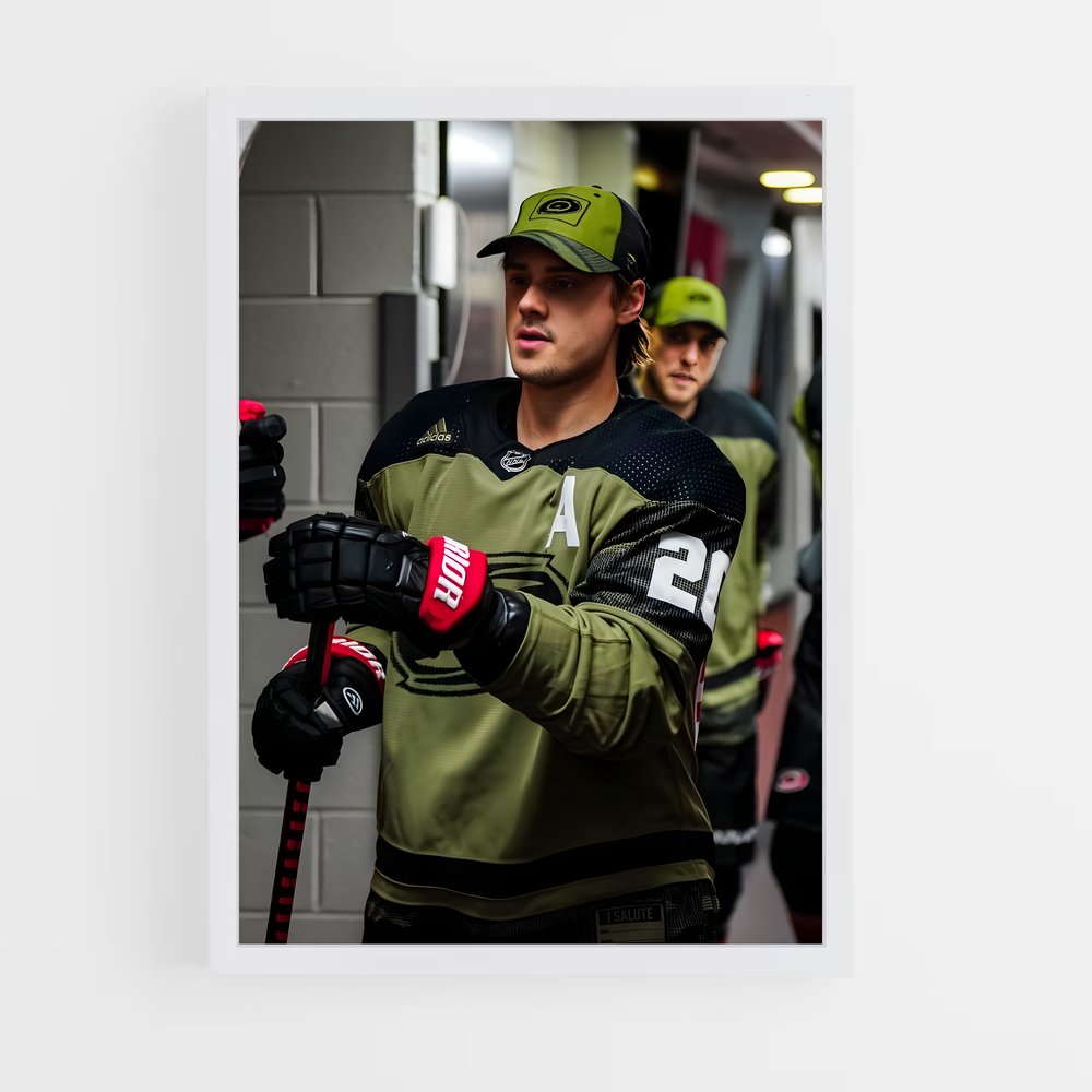 ap-sebastian aho-6 cadre Blanc