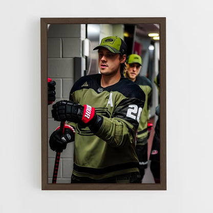 ap-sebastian aho-6 cadre Bois foncé