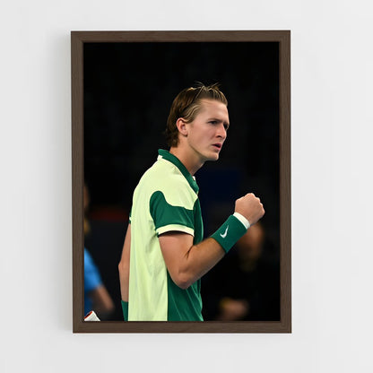 ap-sebastian korda-3 cadre Bois foncé