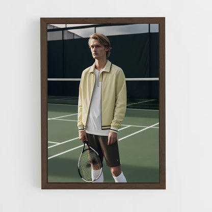 ap-sebastian korda-6 cadre Bois foncé
