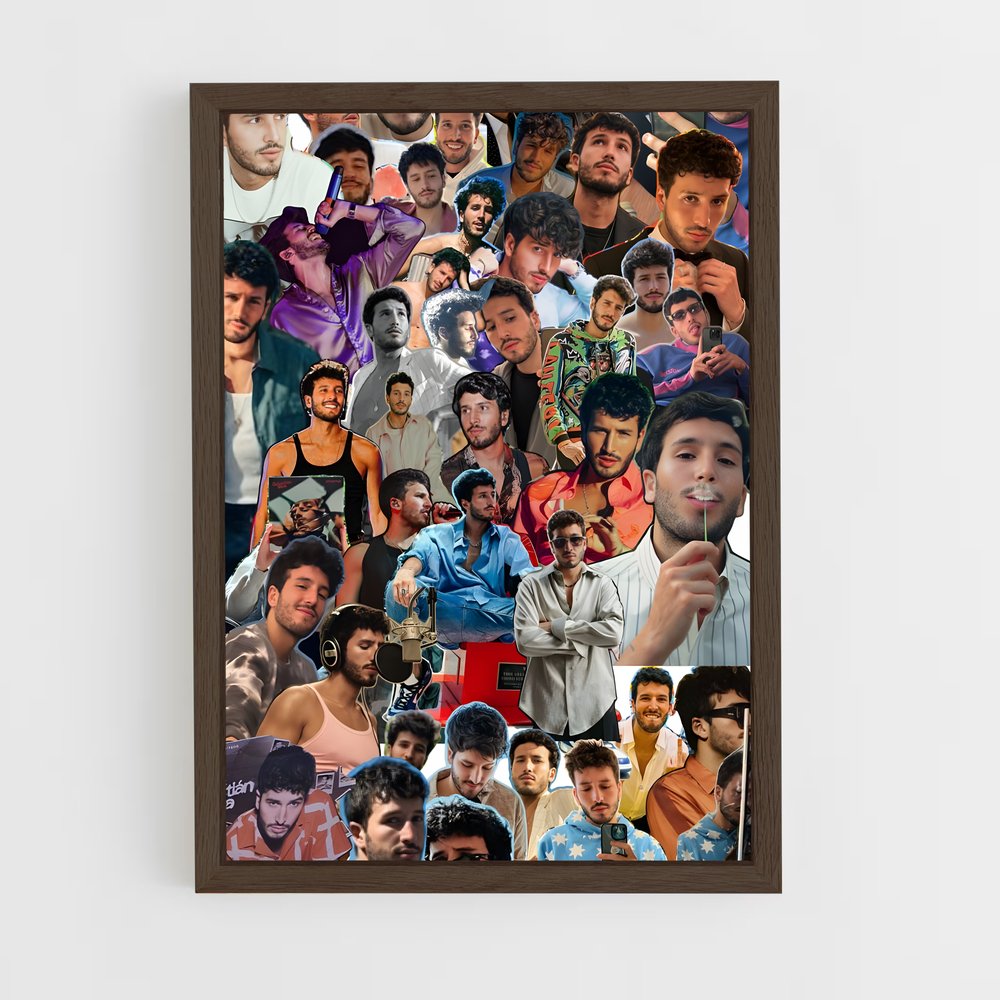 ap-sebastian yatra-4 cadre Bois foncé