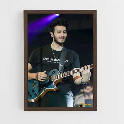 ap-sebastian yatra-7 cadre Bois foncé