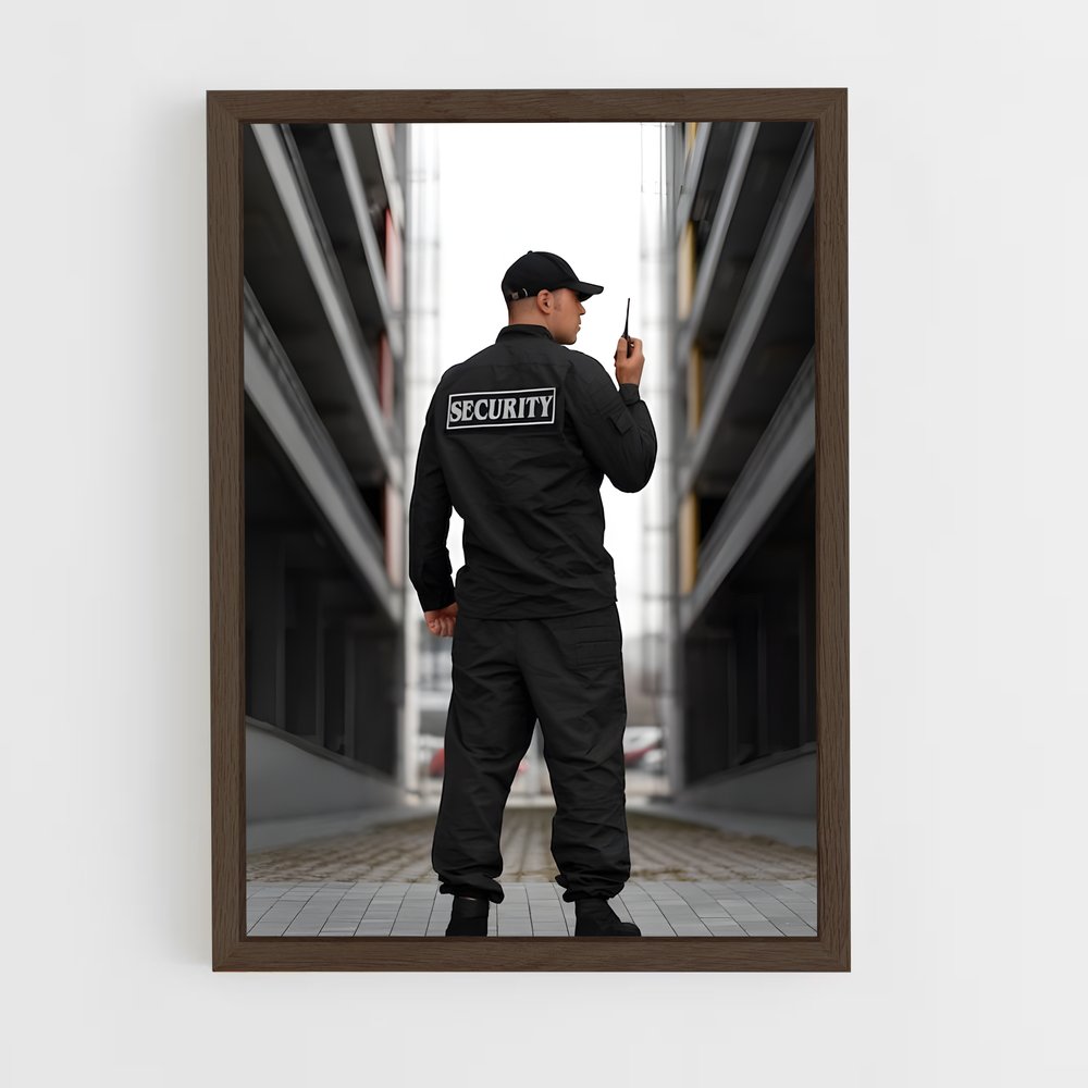 ap-security guard-2 cadre Bois foncé