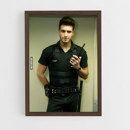 ap-security guard-7 cadre Bois foncé