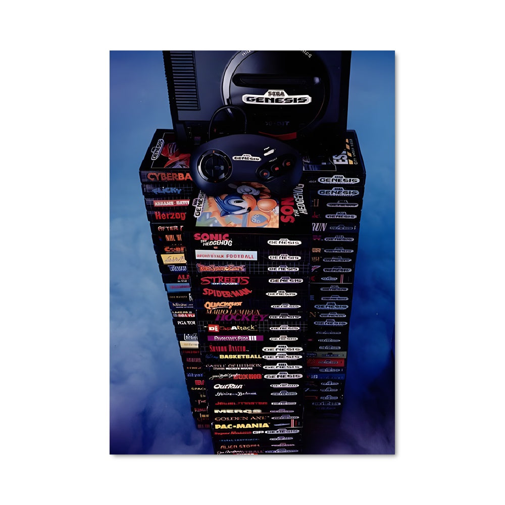 Poster Sega genesis 41279