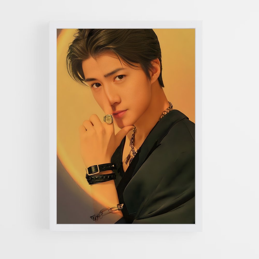 ap-sehun-6 cadre Blanc
