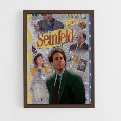 ap-seinfeld-2 cadre Bois foncé