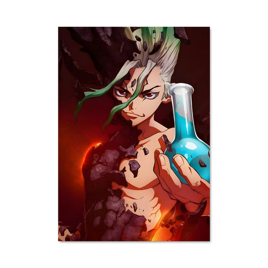 Poster Senku le Génie