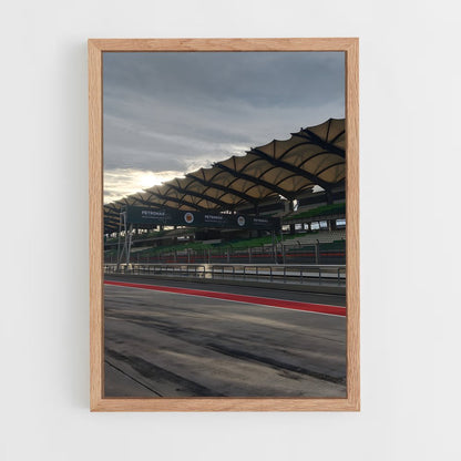 ap-sepang international circuit malaysia-2 cadre Bois clair