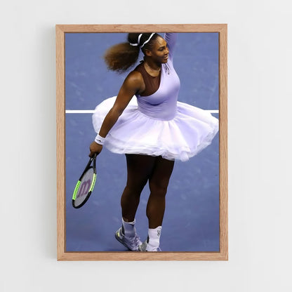ap-serena williams-11 cadre Bois clair