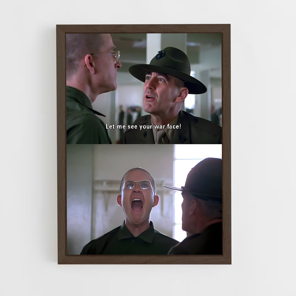 ap-sergeant hartman-2 cadre Bois foncé
