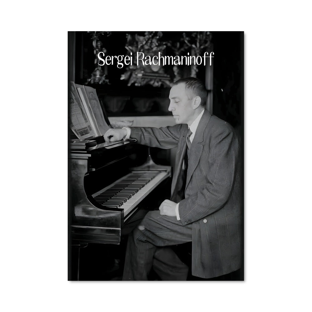 Poster Rachmaninoff en Concert