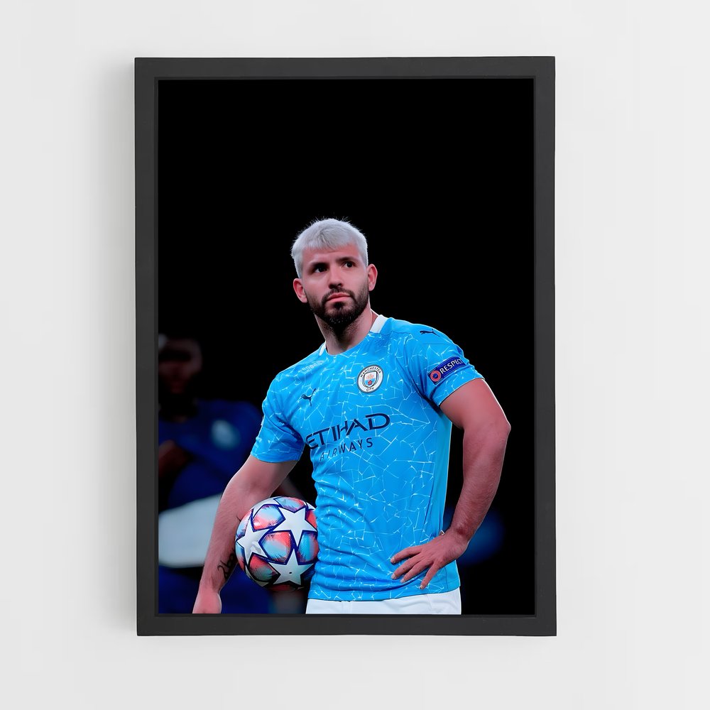 ap-sergio aguero-5 cadre Noir