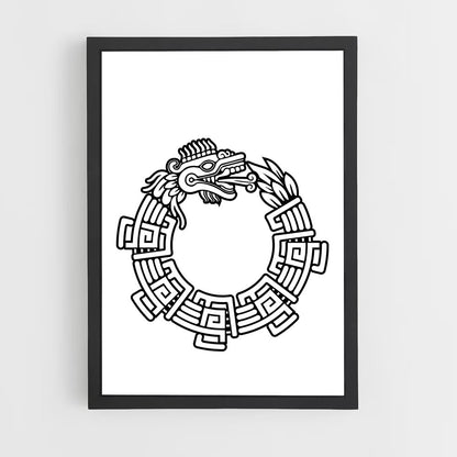 ap-serpent symbol-2 cadre Noir