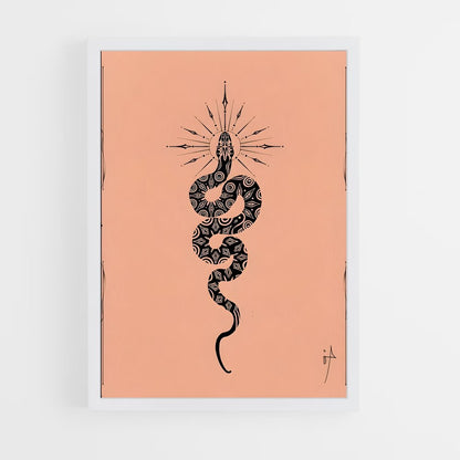 ap-serpent symbol-3 cadre Blanc