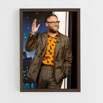 ap-seth rogen-6 cadre Bois foncé